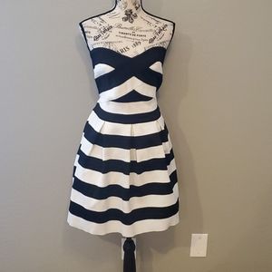 Black and white dress